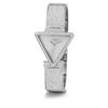 Thumbnail Image 4 of Guess Fame Ladies' Triangle Crystal Dial Silver Tone Stainless Steel Watch
