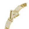 Thumbnail Image 5 of Guess Fame Ladies' Triangle Crystal Dial Gold Tone Stainless Steel Watch
