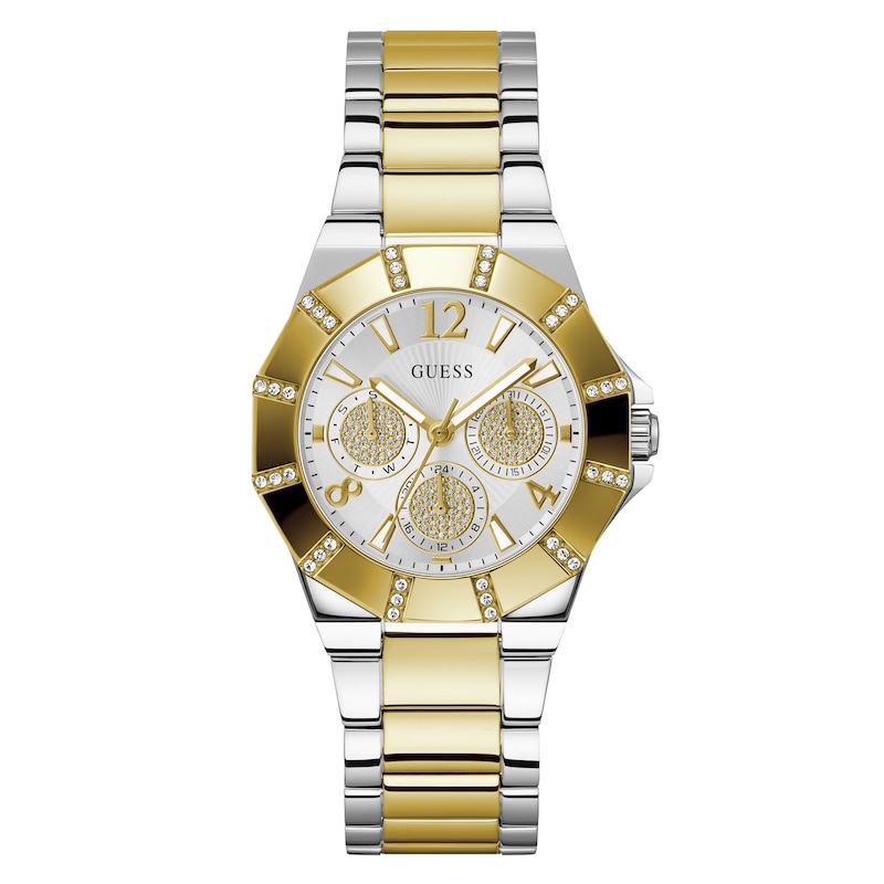 Main Image 1 of Guess Sunray Ladies' Chronograph Two Tone Stainless Steel Watch