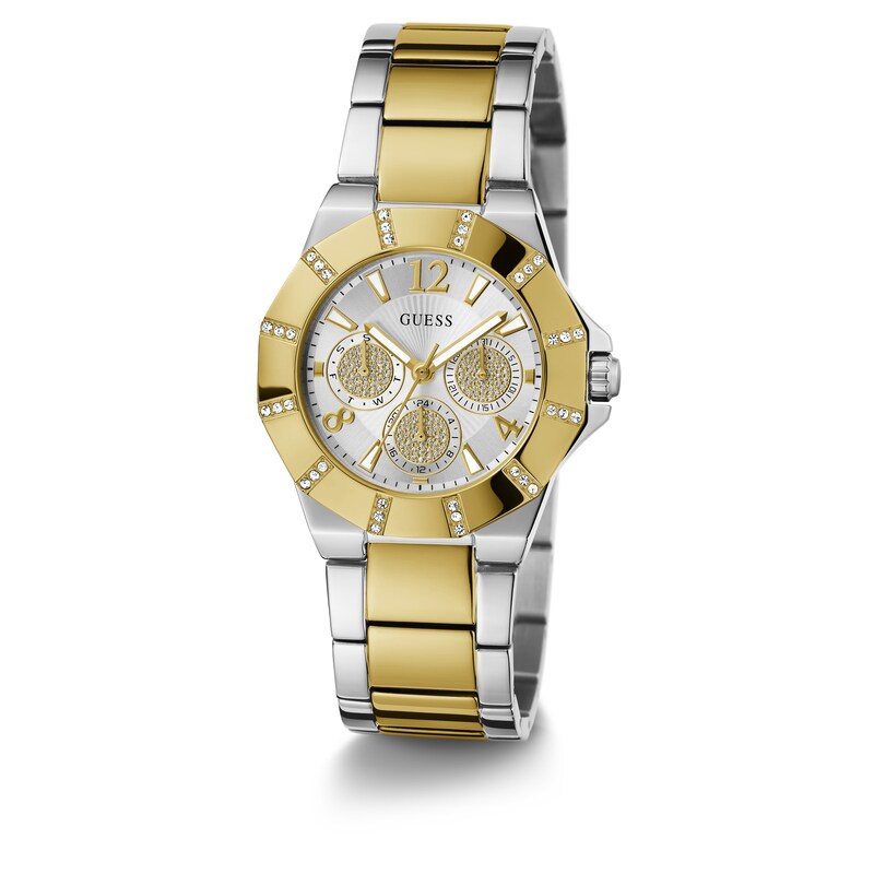 Main Image 4 of Guess Sunray Ladies' Chronograph Two Tone Stainless Steel Watch