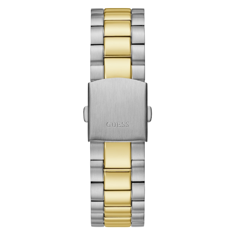 Main Image 3 of Guess Connoisseur Men's Green Dial Two Tone Stainless Steel Watch