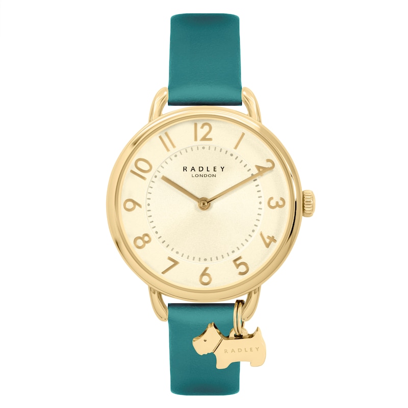 Main Image 1 of Radley Southwark Park Ladies' Open Shoulder Veridgris Blue Strap Watch