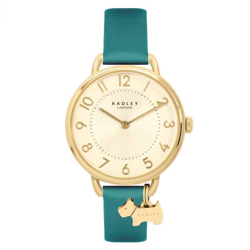 Radley Southwark Park Ladies' Open Shoulder Veridgris Blue Strap Watch