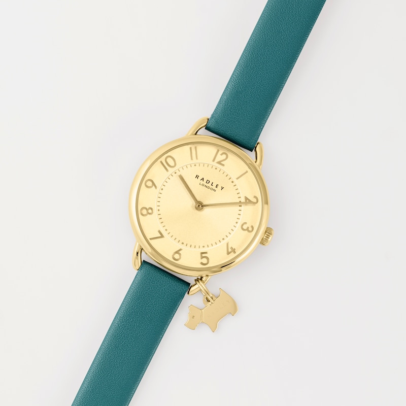 Main Image 2 of Radley Southwark Park Ladies' Open Shoulder Veridgris Blue Strap Watch