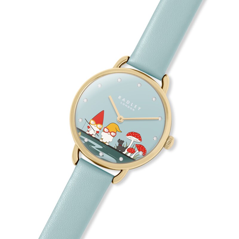 Main Image 2 of Radley 25th Anniversary Camden Collection Ladies' Open Shoulder Pale Blue Watch