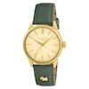 Thumbnail Image 1 of Radley Ladies' Coin Edge Bezel Dark Green Leather Strap Watch