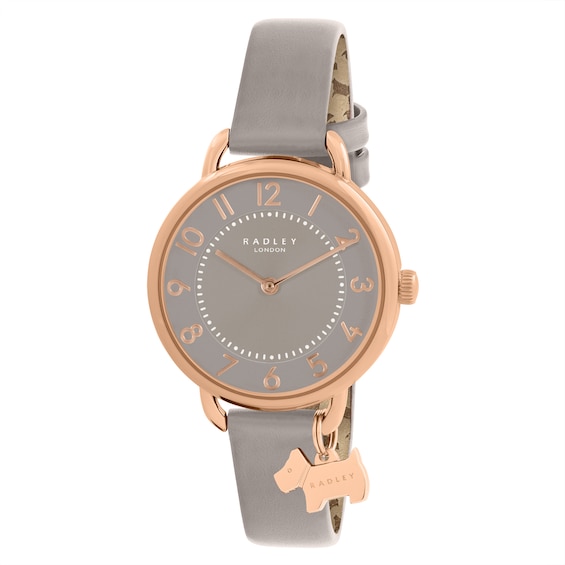 Radley Southwark Park Women's Open Shoulder Cloud Burst Grey Strap Watch