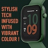 Thumbnail Image 4 of Reflex Active Series 12 Ladies' Dark Green Silicone Strap Smart Watch