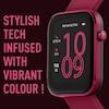 Thumbnail Image 3 of Reflex Active Series 12 Ladies' Berry Silicone Strap Smart Watch