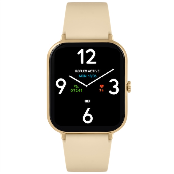 Reflex Active Series 23 Ladies GP Cream Silicone Strap Smart