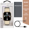 Thumbnail Image 2 of Reflex Active Series 23 Ladies' GP Cream Silicone Strap Smart Watch