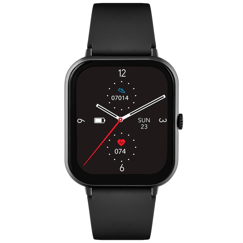 Main Image 1 of Reflex Active Series 23 Ladies' Black Silicone Strap Smart Watch