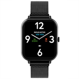 Reflex Active Series 23 Ladies' Black Mesh Bracelet Smart Watch