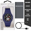 Thumbnail Image 6 of Reflex Active Series 26 Blue Silicone Strap Smart Watch
