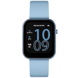 Reflex Active Series 12 Ladies' Denim Blue Silicone Strap Smart Watch