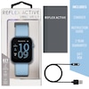 Thumbnail Image 6 of Reflex Active Series 12 Ladies' Denim Silicone Strap Smart Watch