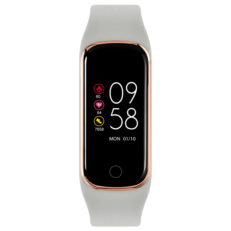 Main Image 1 of Reflex Active Series 8 Ladies' Activity Tracker Grey Silicone Strap Watch