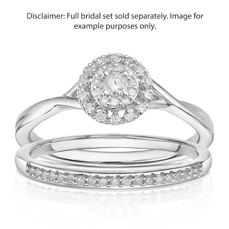 Main Image 2 of Perfect Fit 9ct White Gold Eternity Diamond Ring