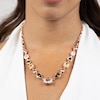 Thumbnail Image 3 of Radley Ladies' Tulip Street 18ct Rose Gold Plated Multi Shaped Czech Stone Necklace