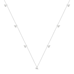 Radley Ladies' Shepherdess Walk Silver Plated Jumping Dog Necklace