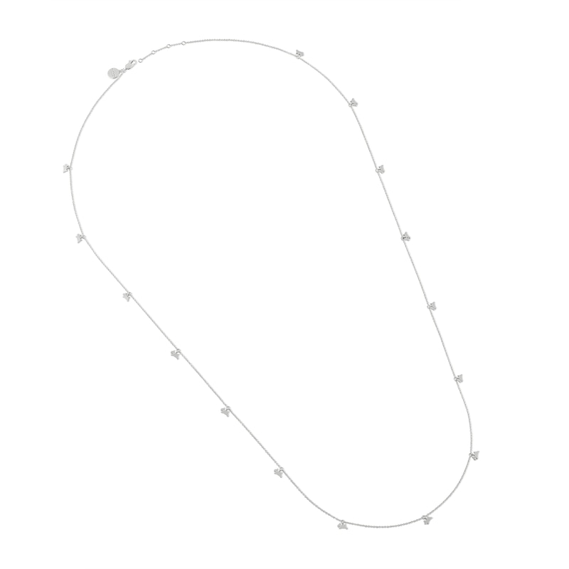 Main Image 3 of Radley Ladies' Shepherdess Walk Silver Plated Jumping Dog Necklace