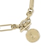 Thumbnail Image 1 of Radley Ladies' Signature Penny Gold Tone Plated Hammered Penny Bracelet