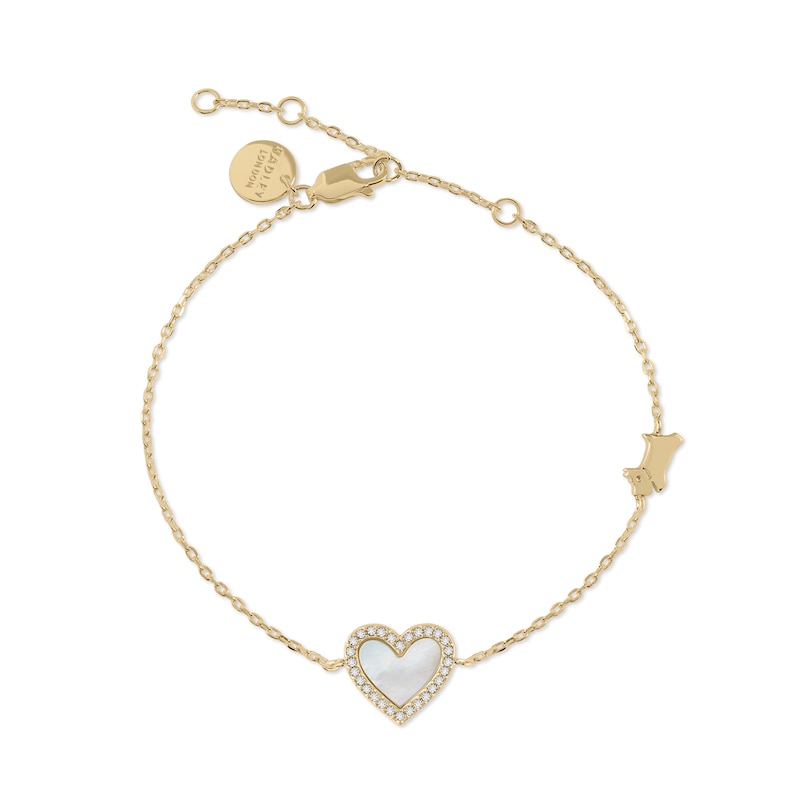 Main Image 3 of Radley Ladies' Gold Tone Heart Bracelet And Necklace Set