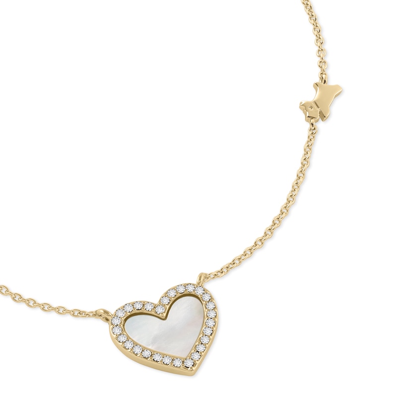 Main Image 5 of Radley Ladies' Gold Tone Heart Bracelet And Necklace Set