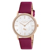 Thumbnail Image 1 of Radley Iconic Ladies' Stone Set Dark Rose Leather Strap Watch