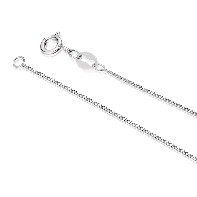 Main Image 3 of The Forever Diamond Sterling Silver 0.25ct Diamond Round Halo Necklace