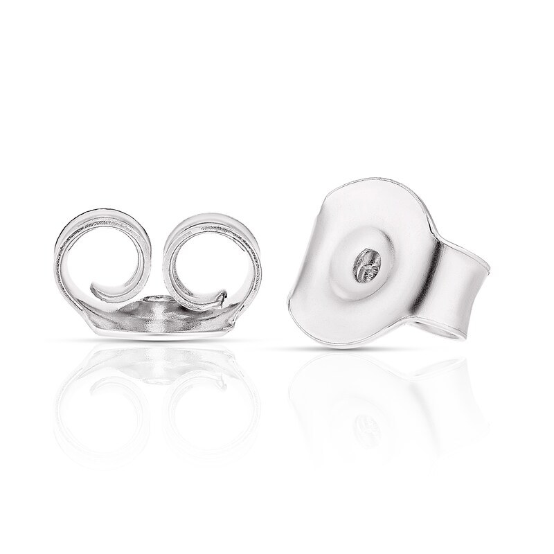 Main Image 2 of The Forever Diamond Sterling Silver 0.30ct Diamond Halo Flower Stud Earrings
