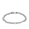 Thumbnail Image 2 of Diesel Men's Red Enamel And Stainless Steel Chain Bracelet