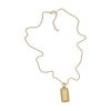 Thumbnail Image 2 of Diesel Men's Gold Tone Stainless Steel Dog Tag Necklace