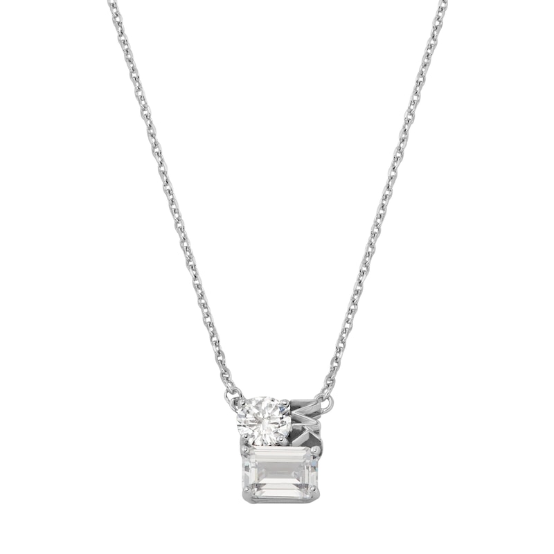 Michael Kors Ladies' Round And Emerald Cut Cubic Zirconia Stainless ...