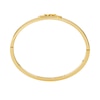 Thumbnail Image 2 of Michael Kors Ladies' MK Gold Tone Stainless Steel Bangle