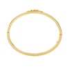 Thumbnail Image 1 of Michael Kors Ladies' MK Gold Tone Stainless Steel Bangle