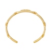 Thumbnail Image 2 of Michael Kors Ladies' Paper Link Gold Tone Cuff Bracelet