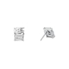 Thumbnail Image 2 of Michael Kors Ladies' Round And Emerald Cut Cubic Zirconia Stainless Steel Stud Earrings