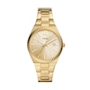 Thumbnail Image 0 of Fossil Scarlette Ladies' Textured Bezel Gold Tone Bracelet Watch