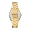 Thumbnail Image 2 of Fossil Scarlette Ladies' Textured Bezel Gold Tone Bracelet Watch