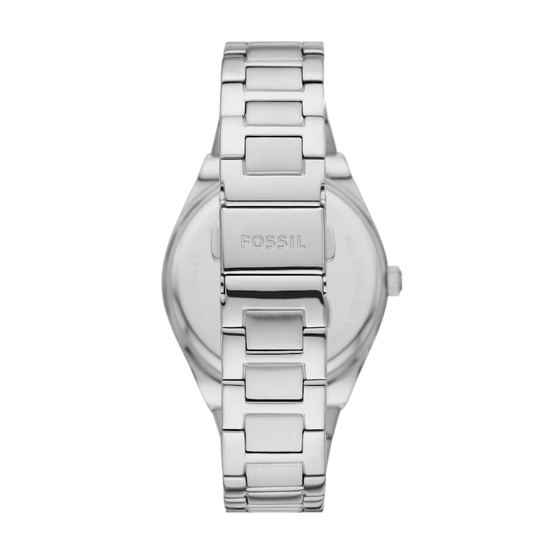 Main Image 3 of Fossil Scarlette Ladies' Textured Bezel Stainless Steel Bracelet Watch