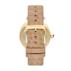 Thumbnail Image 2 of Michael Kors Men's Parker Gold Sunray Dial Brown Leather Strap Watch