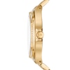 Thumbnail Image 2 of Michael Kors Ladies' Lennox Black and Gold Tone Patterned Bracelet Watch