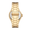 Thumbnail Image 3 of Michael Kors Ladies' Lennox Black and Gold Tone Patterned Bracelet Watch