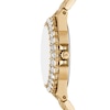 Thumbnail Image 1 of Michael Kors Lennox Ladies' Green Sunray Dial Gold Tone Stainless Steel Bracelet Watch