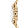Thumbnail Image 2 of Michael Kors Lennox Ladies' Green Sunray Dial Gold Tone Stainless Steel Bracelet Watch