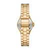 Thumbnail Image 2 of Michael Kors Lennox Ladies' Green Sunray Dial Gold Tone Stainless Steel Bracelet Watch