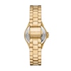 Thumbnail Image 3 of Michael Kors Lennox Ladies' Green Sunray Dial Gold Tone Stainless Steel Bracelet Watch