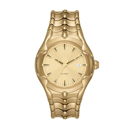 Diesel Vert Men's Gold Dial Gold Tone Stainless Steel Bracelet Watch