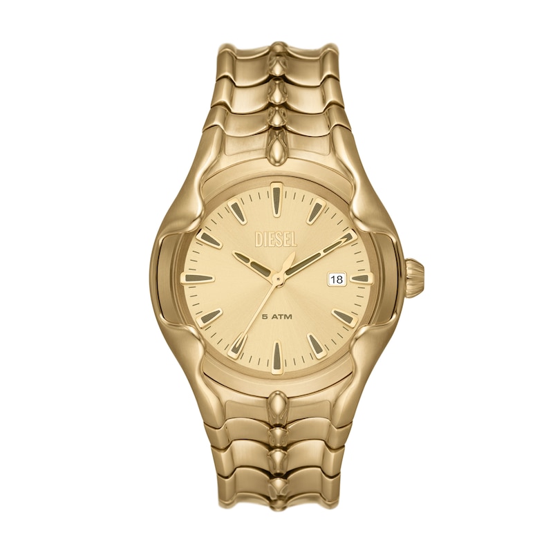 Main Image 1 of Diesel Vert Men's Gold Dial Gold Tone Stainless Steel Bracelet Watch